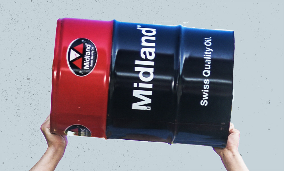 Midland Schmierstoffe Schweiz | lubricants Switzerland | lubrifiants Suisse – Motoröl / engine oil / huile moteur, Getriebeöl / gear oil / huile de transmission, Industrieöle / industrial oils / huiles industrielles, Fette / greases / graisses, Hydraulikö